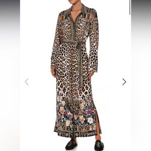 Camilla Call of The Cathedral Jersey Shirt Dress NWT XS